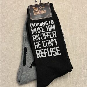 The Godfather 2pk men’s socks